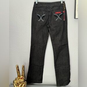 NWT Sasson Jeans Oh La La! Vintage Black Boogie BootCut Size 4.